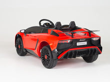 Load image into Gallery viewer, Lamborghini Aventador Roadster SV Toddler RC Ride On Supercar