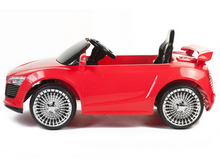 Load image into Gallery viewer, Remote Control Audi R8 Style Ride On Car W/12V Motors & MP3
